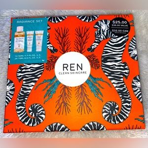 REN CLEAN SKINCARE
3-Pc.The Gift Of Glow Set (new and sealed box)